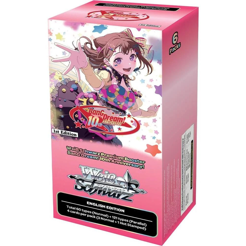 Bushiroad Weiss Schwarz: BanG Dream 10 Aniversario Premium Booster 1