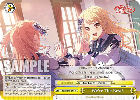 We're The Best! - BD/WE49-E11 - NORMAL