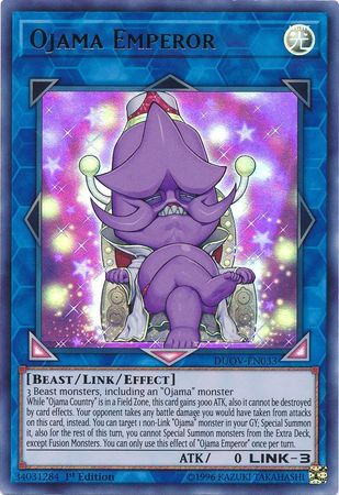 Ojama Emperor - DUOV-EN033 - Ultra Rare 1