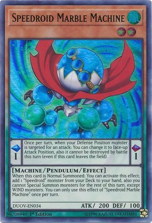 Speedroid Marble Machine - DUOV-EN034 - Ultra Rare 1