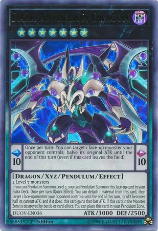 Dark Anthelion Dragon - DUOV-EN036 - Ultra Rare 1