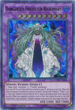 Dangerous Frightfur Nightmary - DUOV-EN038 - Ultra Rare 1