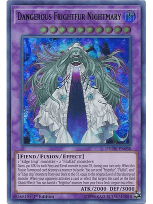 Dangerous Frightfur Nightmary - DUOV-EN038 - Ultra Rare