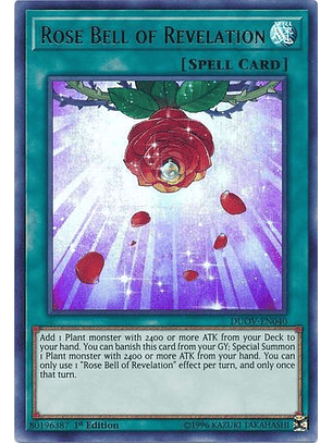 Rose Bell of Revelation - DUOV-EN040 - Ultra Rare