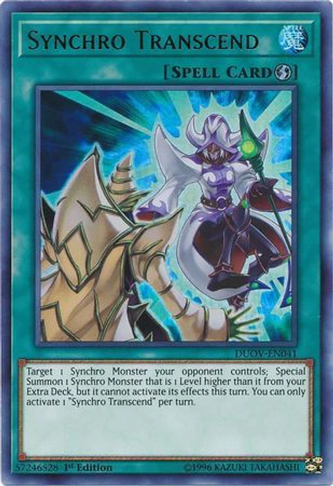 Synchro Transcend - DUOV-EN041 - Ultra Rare