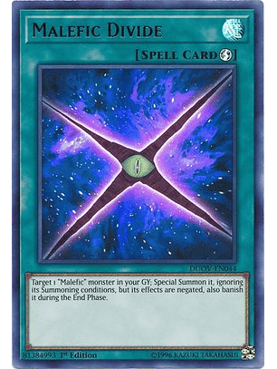 Malefic Divide - DUOV-EN044 - Ultra Rare