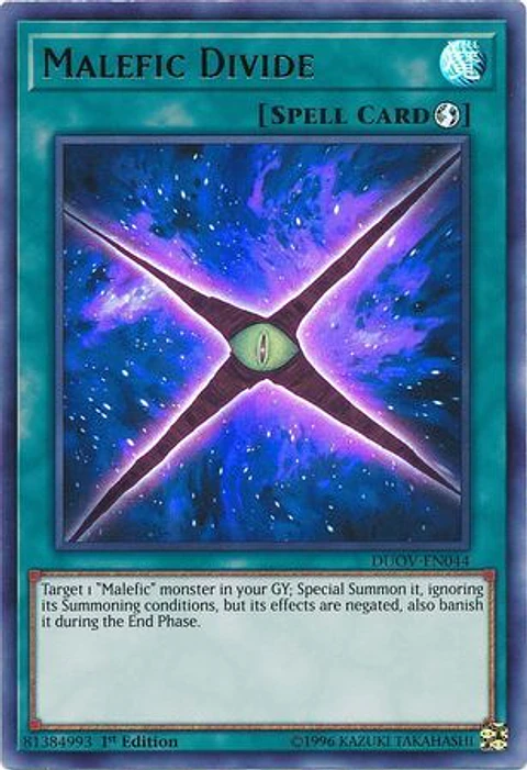 Malefic Divide - DUOV-EN044 - Ultra Rare