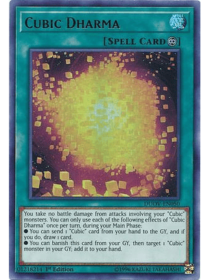Cubic Dharma - DUOV-EN050 - Ultra Rare 