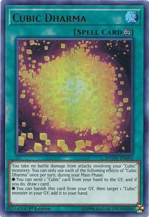 Cubic Dharma - DUOV-EN050 - Ultra Rare 