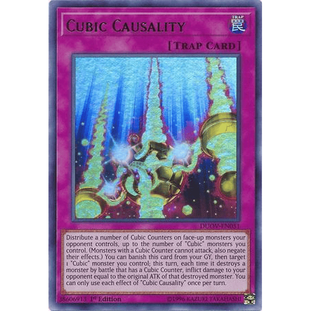 Cubic Causality - DUOV-EN051 - Ultra Rare