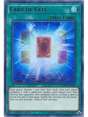 Card of Fate - DUOV-EN052 - Ultra Rare