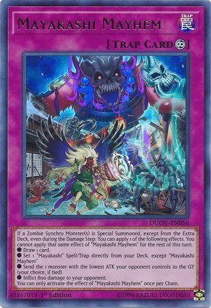 Mayakashi Mayhem - DUOV-EN056 - Ultra Rare 1