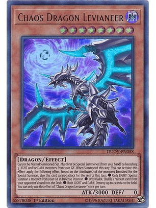 Chaos Dragon Levianeer - DUOV-EN058 - Ultra Rare