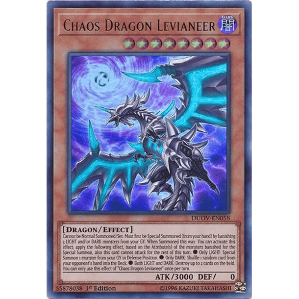 Chaos Dragon Levianeer - DUOV-EN058 - Ultra Rare