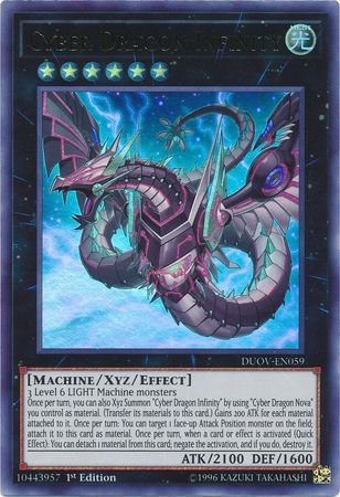 Cyber Dragon Infinity - DUOV-EN059 - Ultra Rare 1
