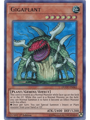 Gigaplant - DUOV-EN062 - Ultra Rare 