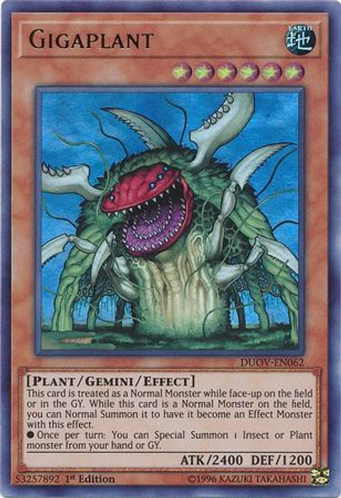Gigaplant - DUOV-EN062 - Ultra Rare 