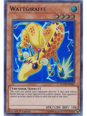 Wattgiraffe - DUOV-EN064 - Ultra Rare
