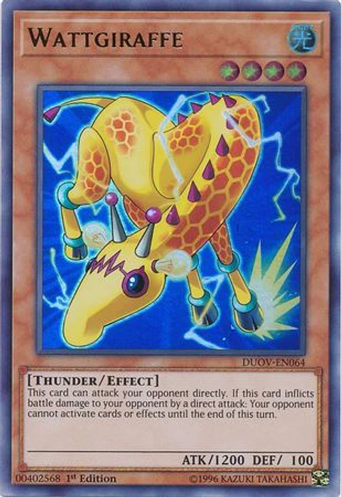 Wattgiraffe - DUOV-EN064 - Ultra Rare