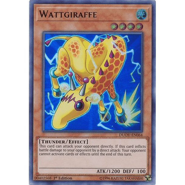 Wattgiraffe - DUOV-EN064 - Ultra Rare