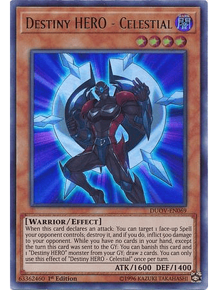 Destiny HERO - Celestial - DUOV-EN069 - Ultra Rare