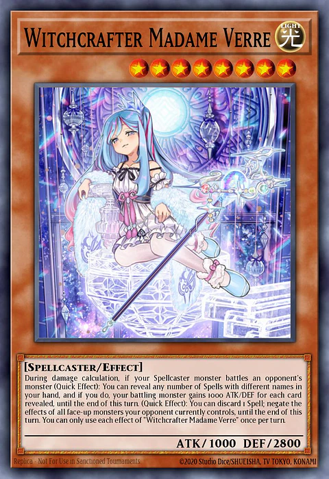 Witchcrafter Madame Verre - MAMO-EN031 - Secret Rare