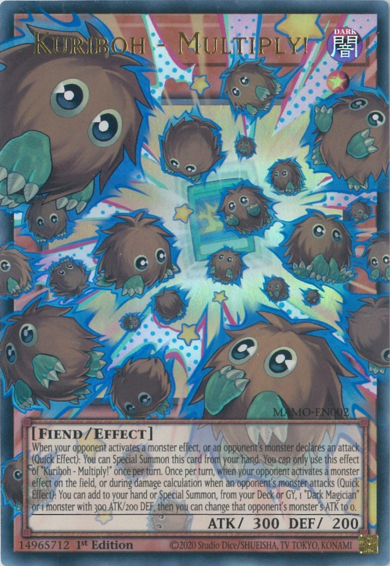 Kuriboh - Multiply! - MAMO-EN002 - Ultra Rare (Extended Art) 1