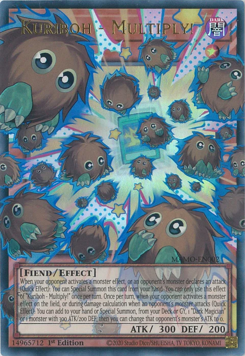 Kuriboh - Multiply! - MAMO-EN002 - Ultra Rare (Extended Art)