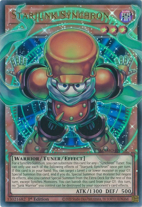Starjunk Synchron - MAMO-EN008 - Ultra Rare (Extended Art)
