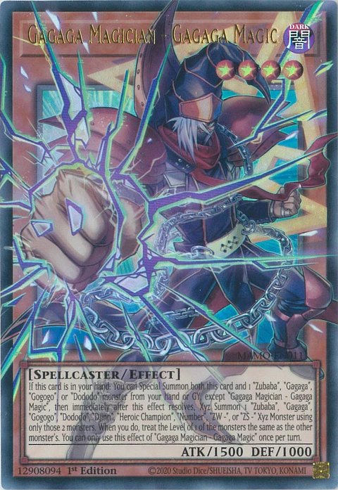 Gagaga Magician - Gagaga Magic - MAMO-EN011 - Ultra Rare (Extended Art)