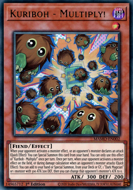 Kuriboh - Multiply! - MAMO-EN002 - Ultra Rare 1