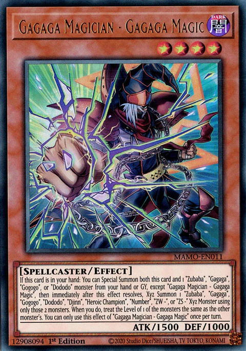 Gagaga Magician - Gagaga Magic - MAMO-EN011 - Ultra Rare