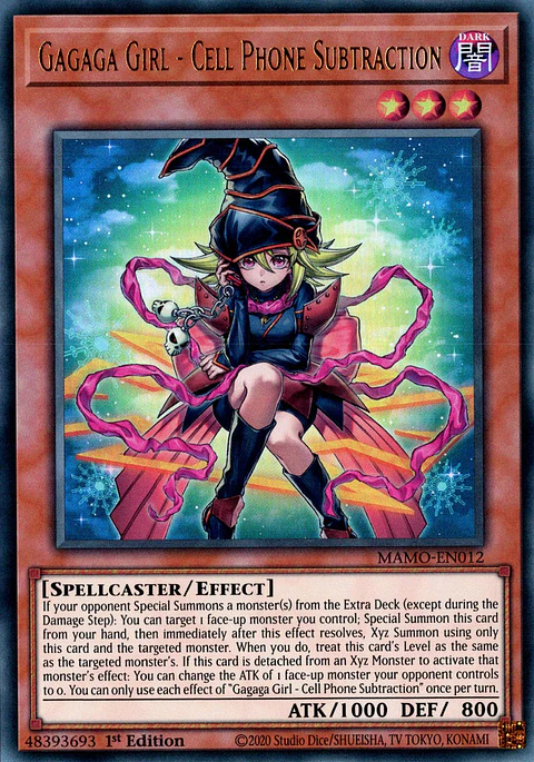 Gagaga Girl - Cell Phone Subtraction - MAMO-EN012 - Ultra Rare