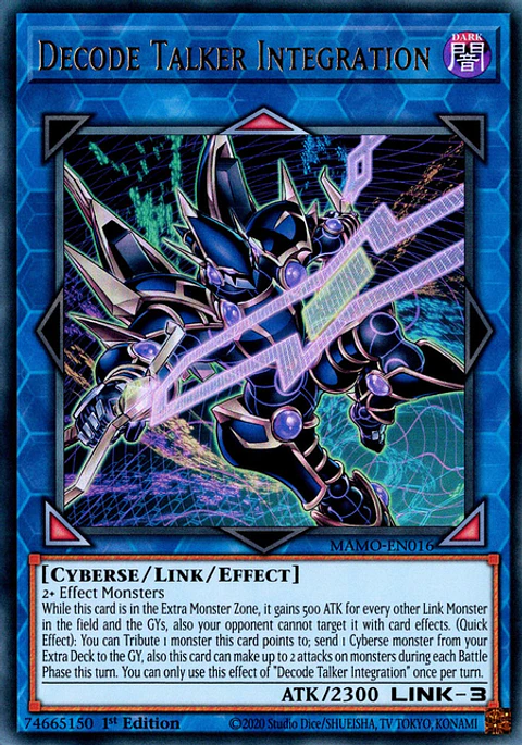 Decode Talker Integration - MAMO-EN016 - Ultra Rare