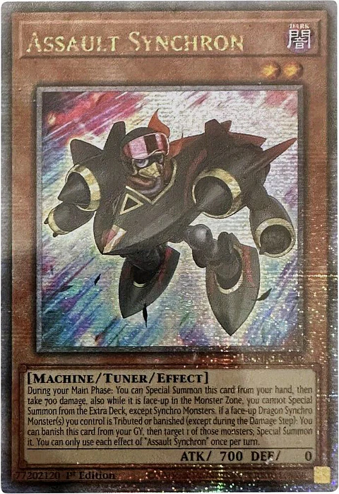 Assault Synchron - BLMR-EN003 - Quarter Century Secret Rare 