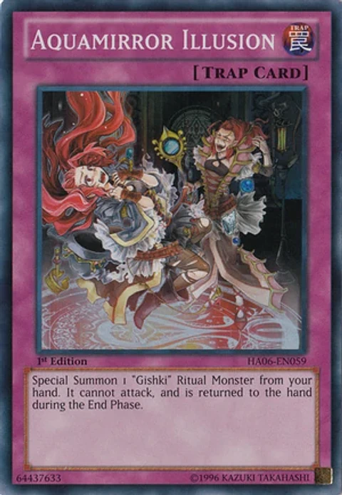 Aquamirror Illusion - HA06-EN059 - Super Rare