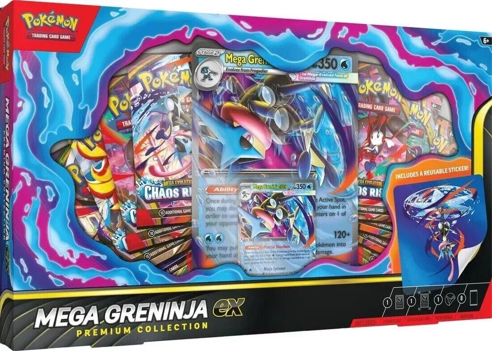 Pokémon - Mega Greninja ex Premium Collection  3