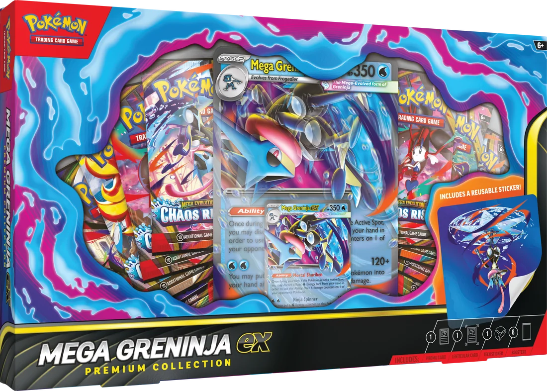 Pokémon - Mega Greninja ex Premium Collection  1