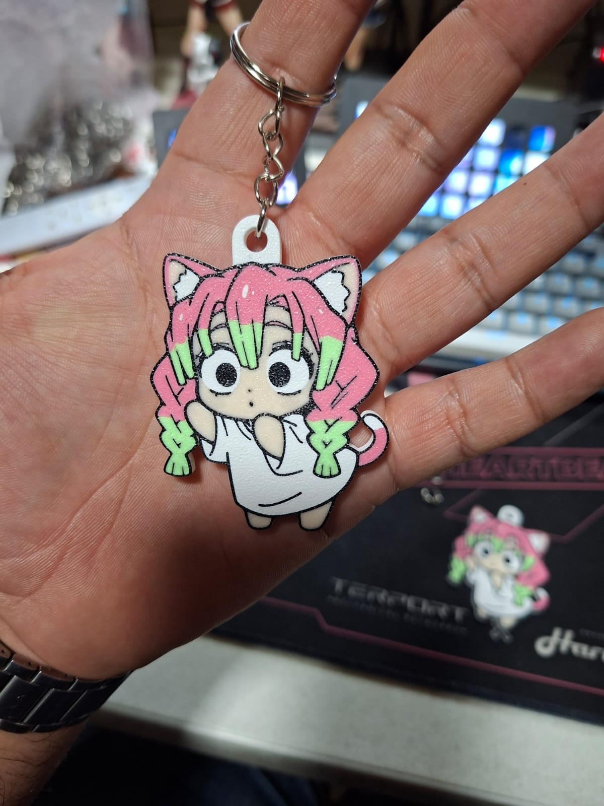 Llavero Mitsuri Kanroji Pilar del Amor 3