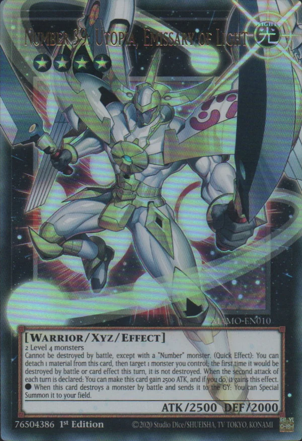Number 39: Utopia, Emissary of Light - MAMO-EN010 - Ultra Rare (Extended Art) 1