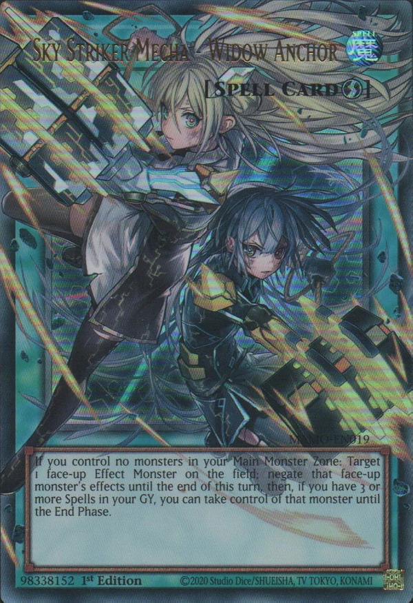 Sky Striker Mecha - Widow Anchor - MAMO-EN019 - Ultra Rare 1