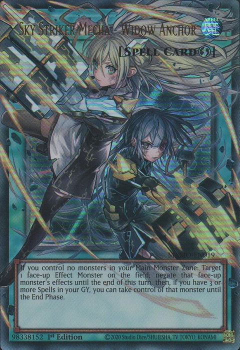 Sky Striker Mecha - Widow Anchor - MAMO-EN019 - Ultra Rare