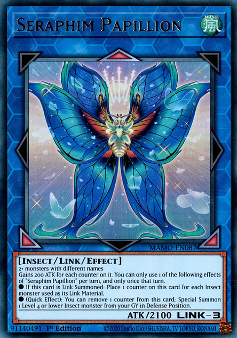Seraphim Papillion - MAMO-EN087 - Ultra Rare