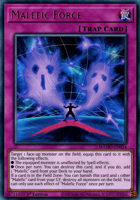 Malefic Force - MAMO-EN024 - Ultra Rare 1