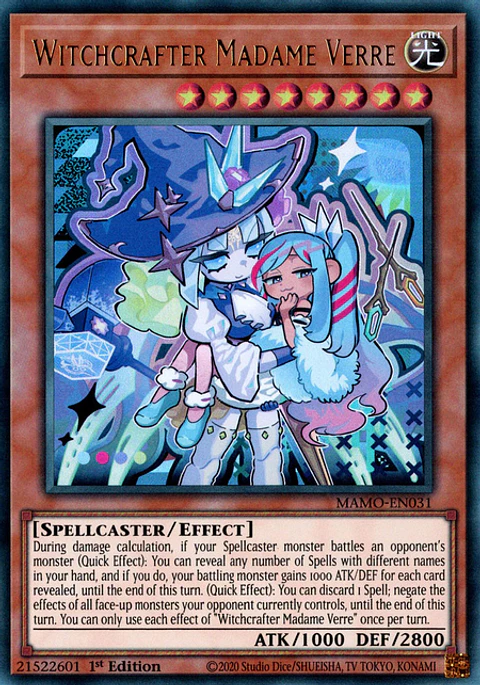 Witchcrafter Madame Verre - MAMO-EN031 - Ultra Rare