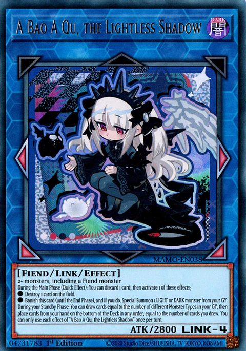 A Bao A Qu, the Lightless Shadow - MAMO-EN038 - Ultra Rare
