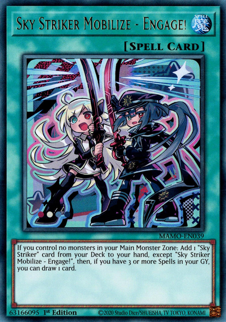 Sky Striker Mobilize - Engage! - MAMO-EN039 - Ultra Rare 1