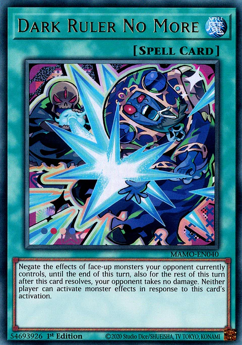 Dark Ruler No More - MAMO-EN040 - Ultra Rare