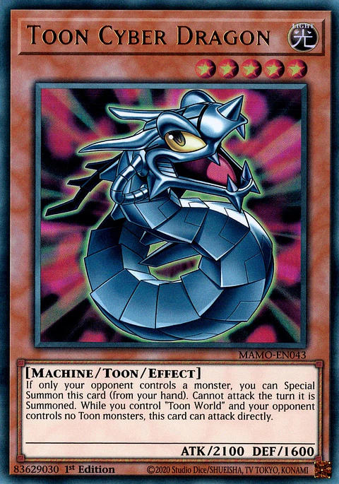 Toon Cyber Dragon - MAMO-EN043 - Ultra Rare