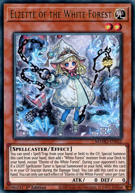 Elzette of the White Forest - MAMO-EN052 - Ultra Rare 1